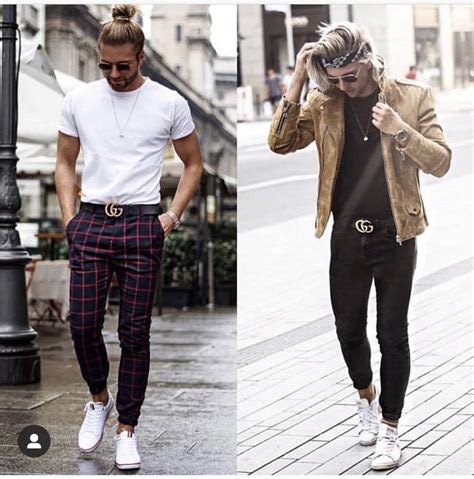 gucci belt on outfit|gucci swag outfit for men.